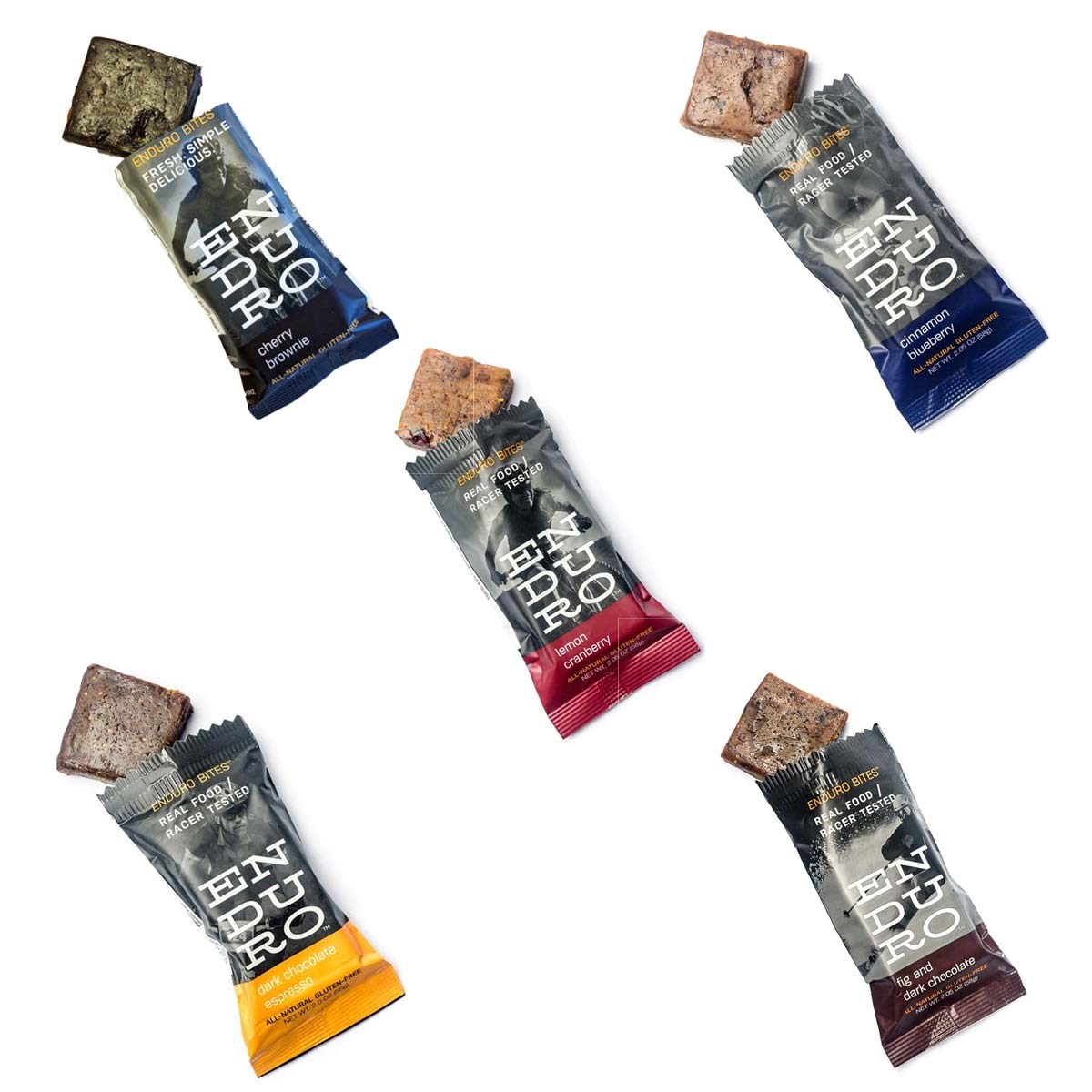 5 Enduro Bites - Variety Pack - Enduro Bites Sports Nutrition